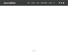 Tablet Screenshot of journalista.co.uk